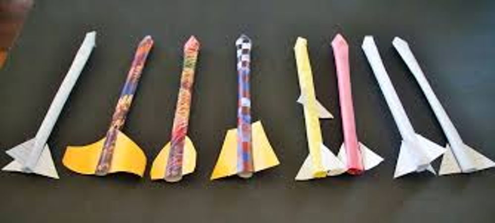 Straw Rockets